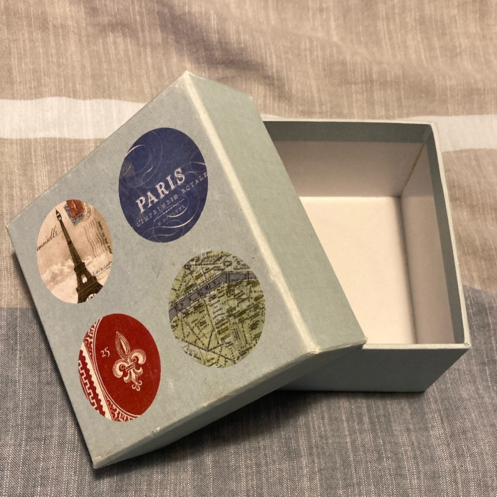 Decorative Paris-Themed Box